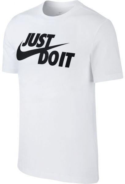 Nike NSW TEE JUST DO IT SWOOSH Férfi póló, fehér, méret