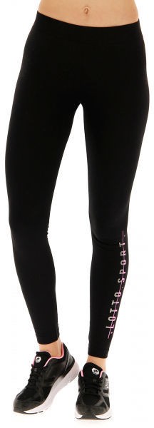 Lotto DINAMICO W III LEGGING PRT JS STC Női legging, fekete, méret