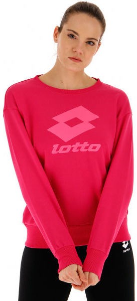 Lotto SMART W II SWEAT RN FT Női pulóver, rózsaszín, méret
