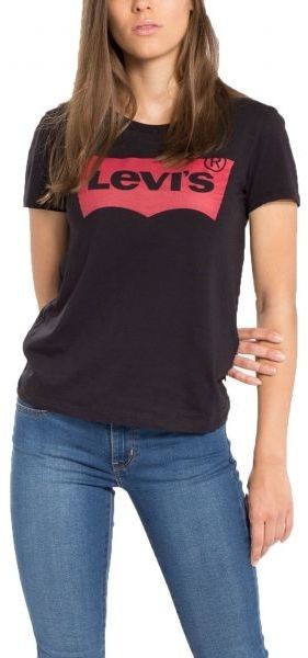 Levi's® THE PERFECT TEE Női póló, fekete, méret