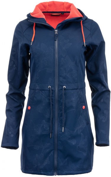 ALPINE PRO CATLICOPA Női softshell kabát, sötétkék, méret