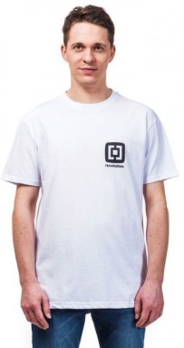 Horsefeathers MINI LOGO T-SHIRT Férfi póló, fehér, méret galéria