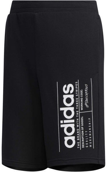 adidas YB BB SHORT Fiú rövidnadrág, fekete, méret