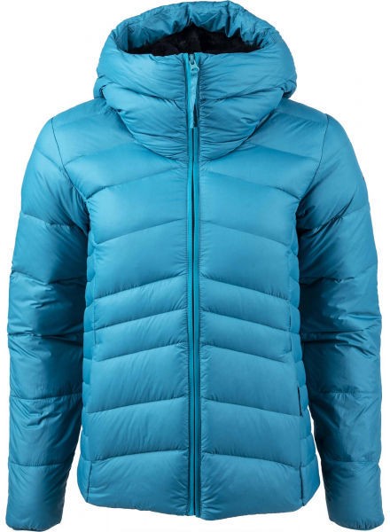 Columbia AUTUMN PARK DOWN HOODED JACKET Női tollkabát, kék, veľkosť XS