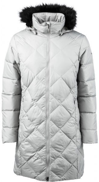 Columbia ICY HEIGHTS II MID LENGTH DOWN JACKET Női télikabát, szürke, méret