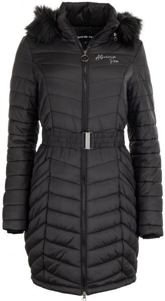 ALPINE PRO BAALA Női téli kabát, fekete, veľkosť M