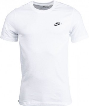 Nike SPORTSWEAR CLUB Férfi póló, fehér, méret XXL galéria