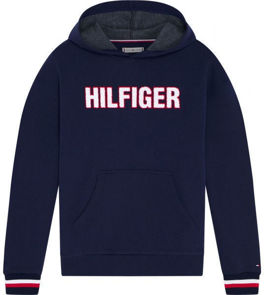 Tommy Hilfiger OH HOODIE Női pulóver, sötétkék, veľkosť S