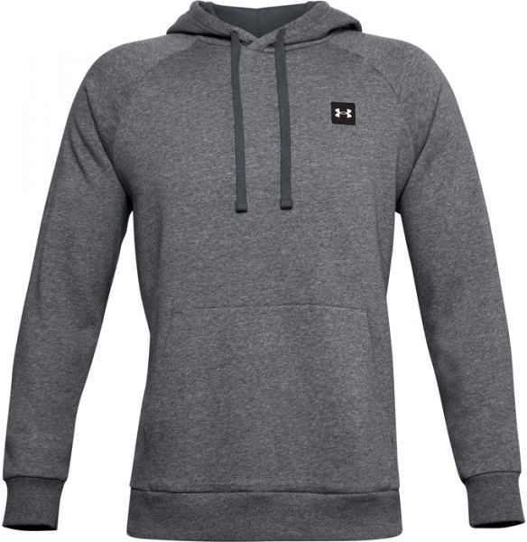 Under Armour UA RIVAL FLEECE HOODIE Férfi pulóver, sötétszürke, méret