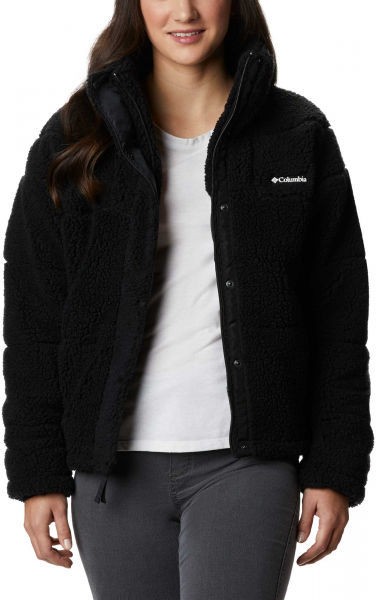 Columbia LODGE BAFFLED SHERPA FLEECE  XL - Női fleece kabát