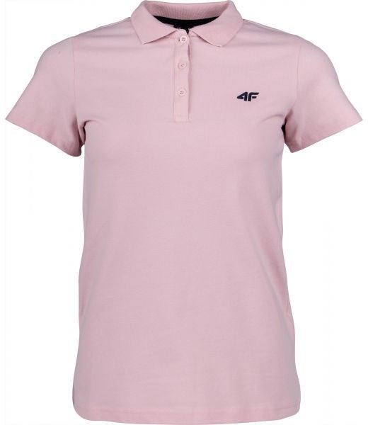 4F WOMEN´S T-SHIRT rózsaszín M - Női ingpóló