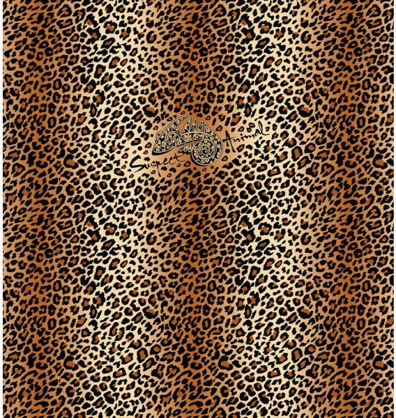 Suspect Animal LEOPARD Női multifunkcionális kendő, barna, méret