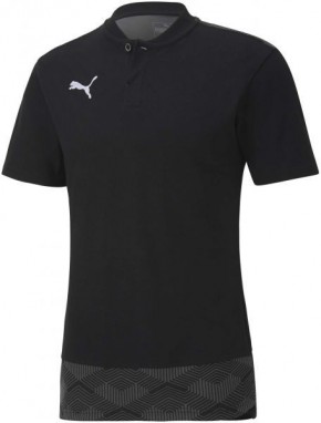 Puma TEAM FINAL 21 CASUALS POLO Férfi póló, fekete, méret XXL galéria