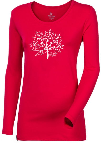 PROGRESS OS SONJA MAPLE Női hosszú ujjú felső, piros, méret