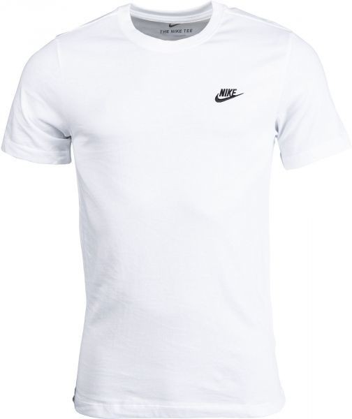 Nike SPORTSWEAR CLUB Férfi póló, fehér, méret