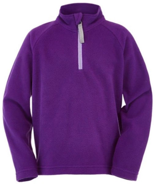 Spyder SPEED FLEECE ZIP T-NECK Lány fleece pulóver, lila, veľkosť M