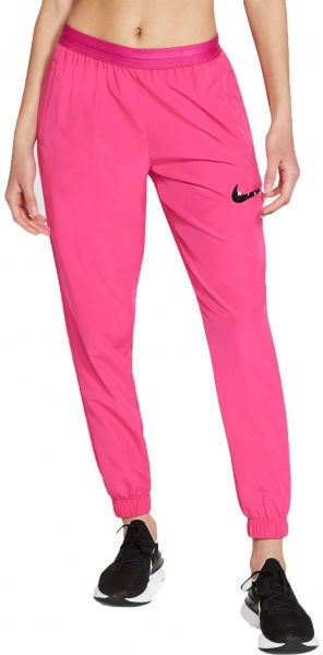 Nike SWOOSH RUN TRK PANT W Női nadrág futáshoz, rózsaszín, méret