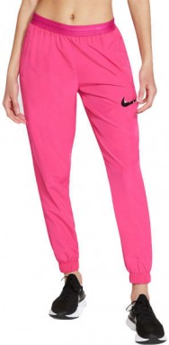 Nike SWOOSH RUN TRK PANT W Női nadrág futáshoz, rózsaszín, méret galéria