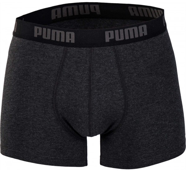 Puma BASIC BOXER 2P Férfi boxeralsó, fekete, méret