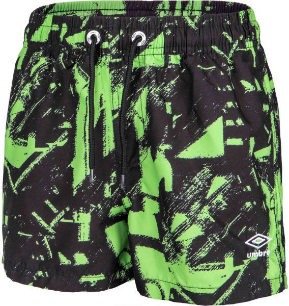 Umbro ZAZO Fiú fürdőnadrág, fekete, méret