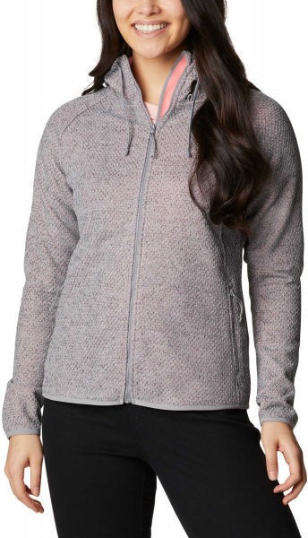 Columbia PACIFIC POINT FULL ZIP HOODIE Női pulóver, szürke, méret