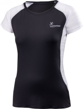 Klimatex SUMALE Női póló futáshoz, fekete, méret galéria