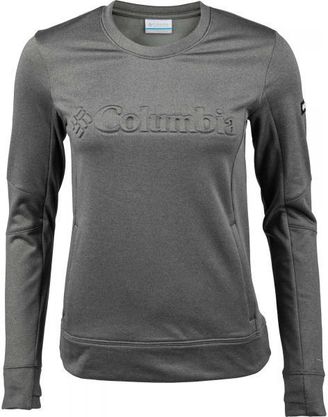 Columbia WINDGATES TECH FLEECE PU Női pulóver, sötétszürke, veľkosť XL