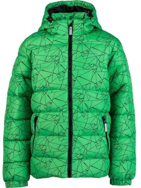 Lewro FANDY zöld 116-122 - Gyerek steppelt kabát