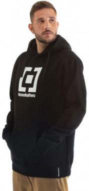 Horsefeathers LEADER SWEAT SHIRT Férfi pulóver, fekete, méret galéria