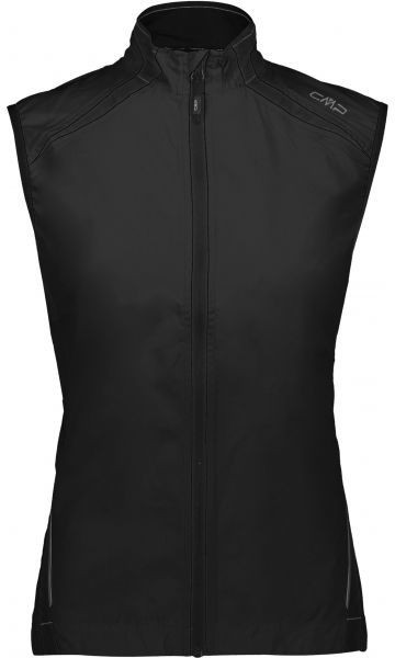 CMP WOMAN VEST Női kerékpáros mellény, fekete, méret 42