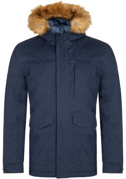 LOAP NATAN Férfi télikabát, sötétkék, méret