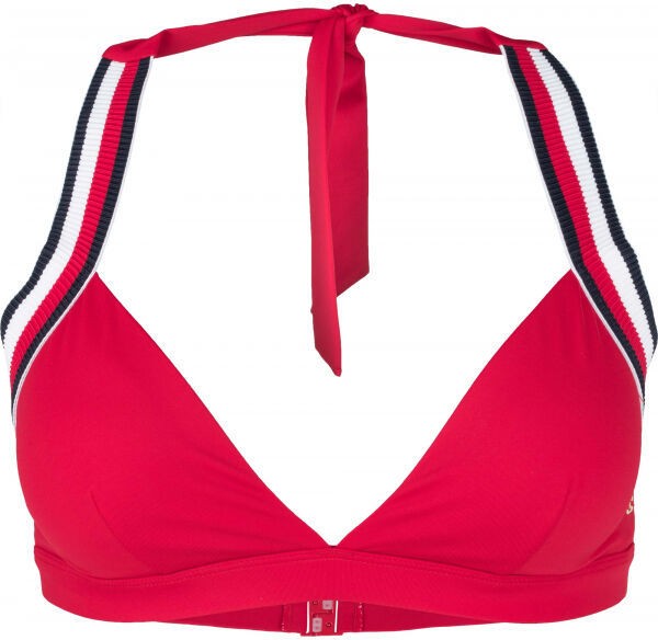 Tommy Hilfiger TRIANGLE FIXED Női bikini felső, piros, méret