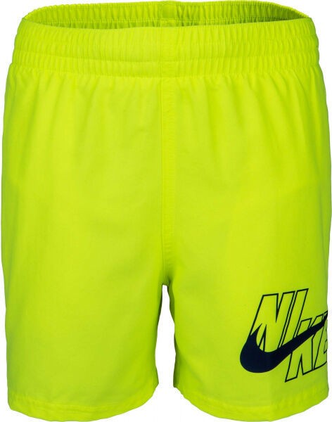 Nike LOGO SOLID LAP Fiú fürdőnadrág, fényvisszaverő neon, veľkosť S