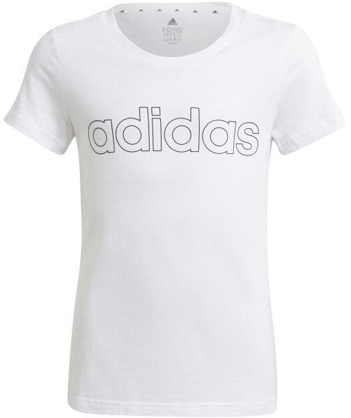 adidas LIN TEE Lány póló, fehér, méret