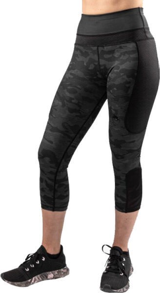 Venum DEFENDER CROP LEGGINGS Női kompressziós legging, sötétszürke, méret