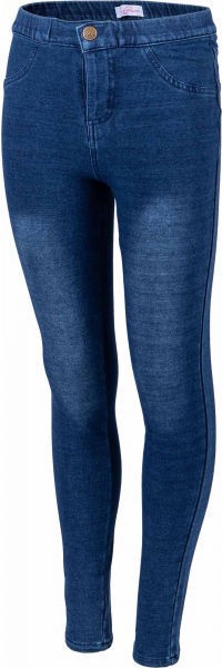 Lewro TIRA Lány farmer hatású legging, kék, méret 116/122