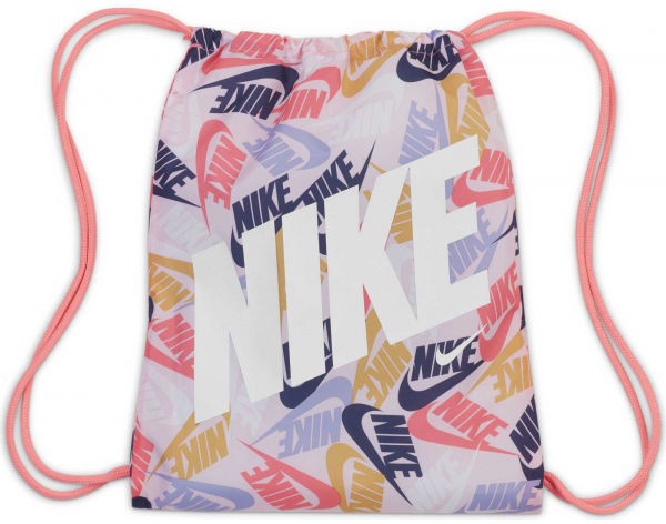 Nike KIDS PRINTED GYM SACK Gyerek tornazsák, rózsaszín, veľkosť os