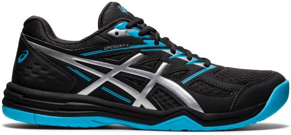 Asics UPCOURT 4 fekete 9.5 - Férfi teremcipő