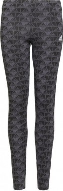adidas LOGO TIG Lány legging, sötétszürke, méret galéria
