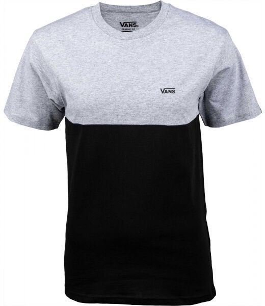 Vans COLORBLOCK TEE Férfi póló, fekete, méret