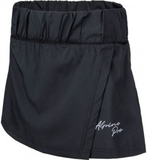 ALPINE PRO ARAMA Női softshell szoknya, fekete, méret galéria