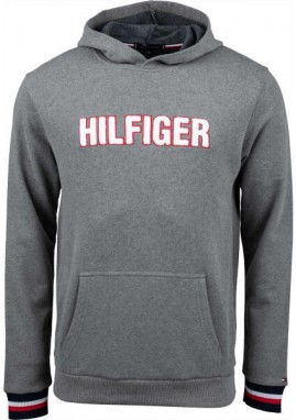 Tommy Hilfiger OH HOODIE LS HWK Férfi pulóver, szürke, méret galéria