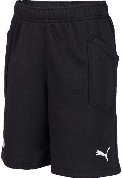 Puma LIGA CASUAL SH JR SLAVA Gyerek sportos rövidnadrág, fekete, méret