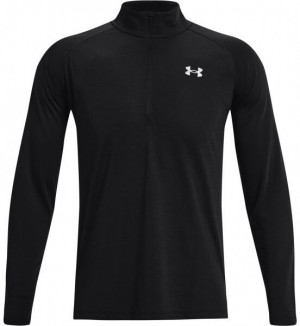 Under Armour STREAKER HALF ZIP Férfi hosszú ujjú felső, fekete, méret galéria