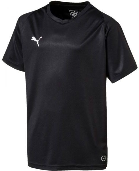 Puma LIGA JERSEY CORE JR Gyerek póló, fekete, méret