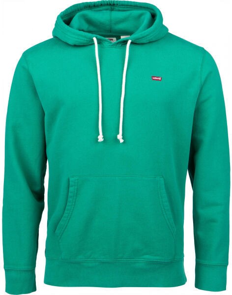 Levi's® NEW ORIGINAL HOODIE CORE Férfi  pulóver, zöld, méret