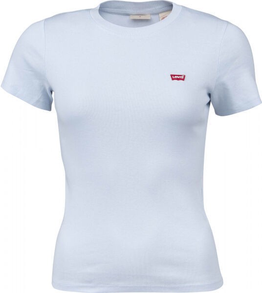Levi's® SS RIB BABY TEE Női póló, világoskék, méret