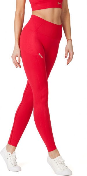 GOLDBEE BESEAMLESS Női legging, piros, méret