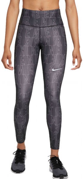 Nike DF RUN DVN FAST TGT W sötétszürke XS - Női legging futáshoz