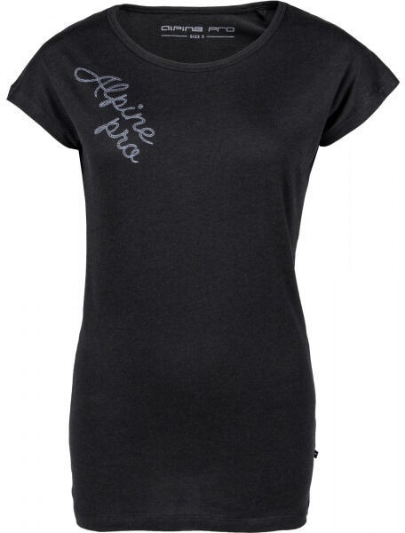 ALPINE PRO FAYA Női póló, fekete, méret
